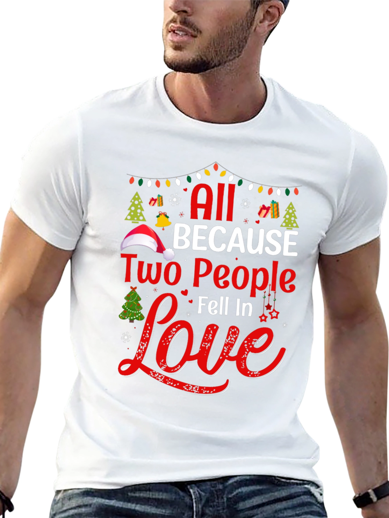All Because Two People Fell In Love Graphic Tee