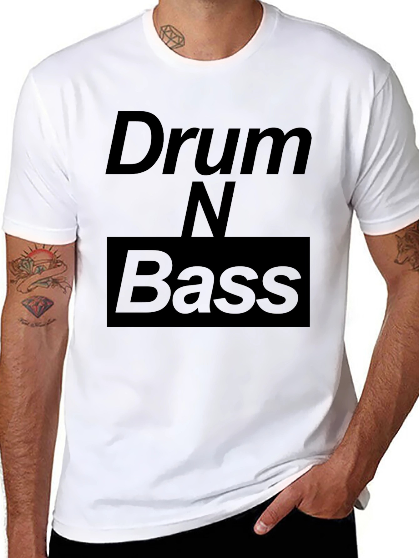 Drum N Bass Black T-Shirt