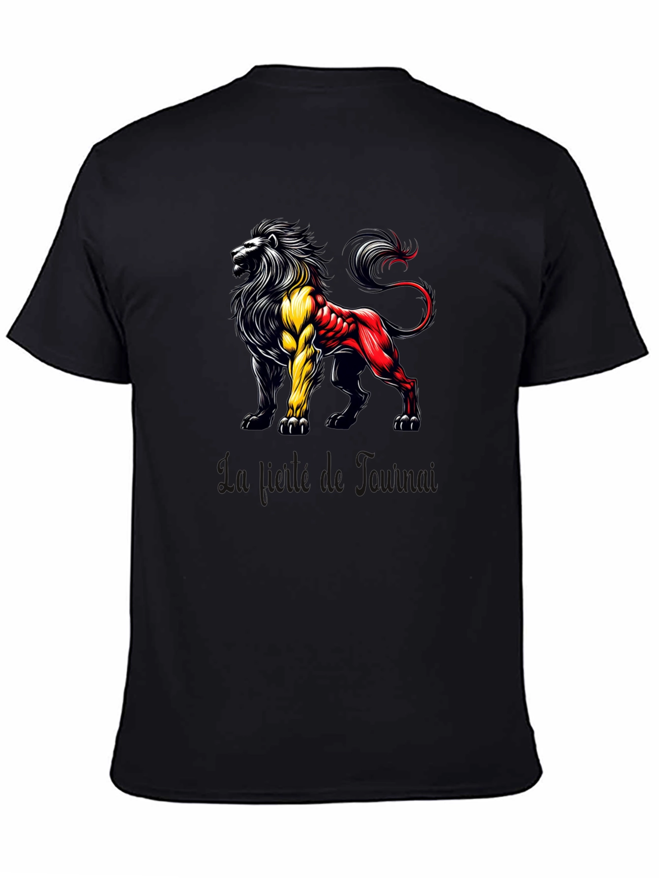 Lion Belgium Flag T-Shirt