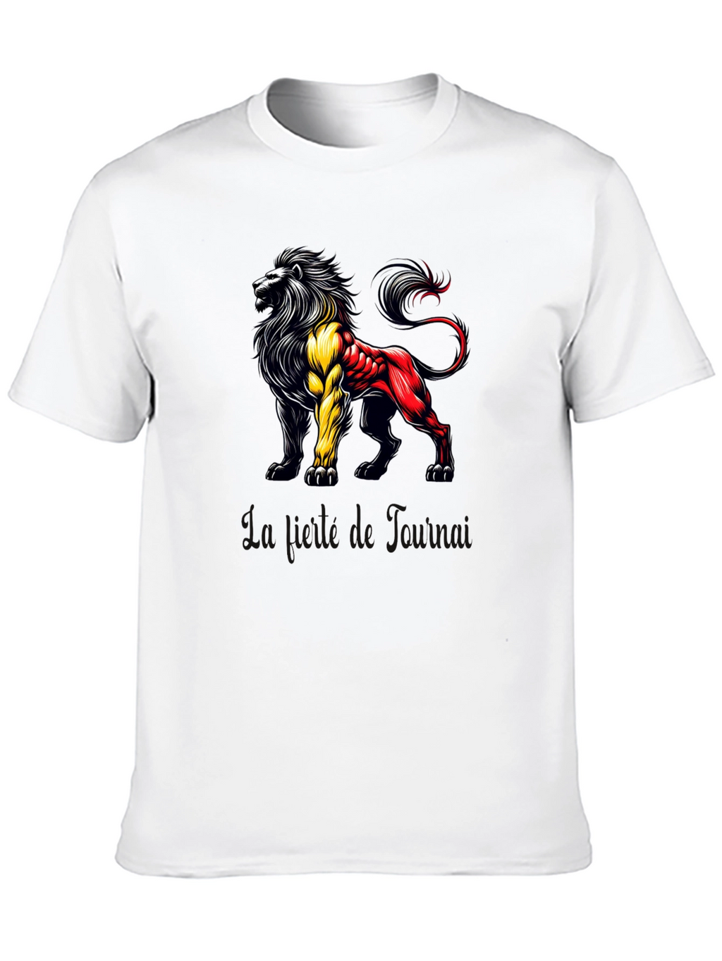 Lion Belgium Flag T-Shirt
