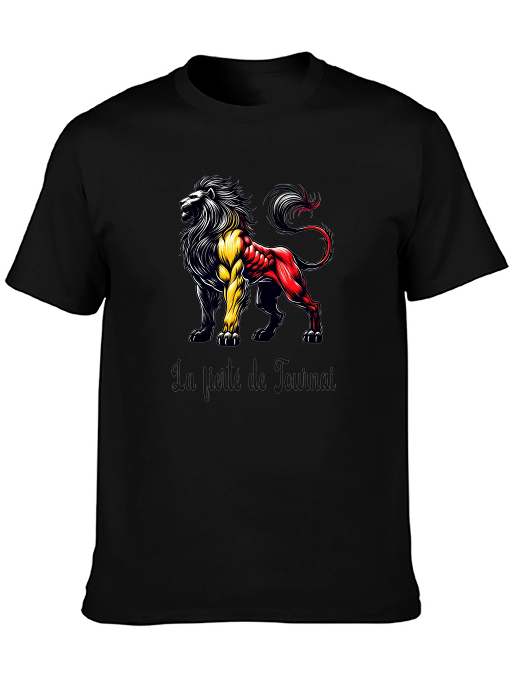 Lion Belgium Flag T-Shirt