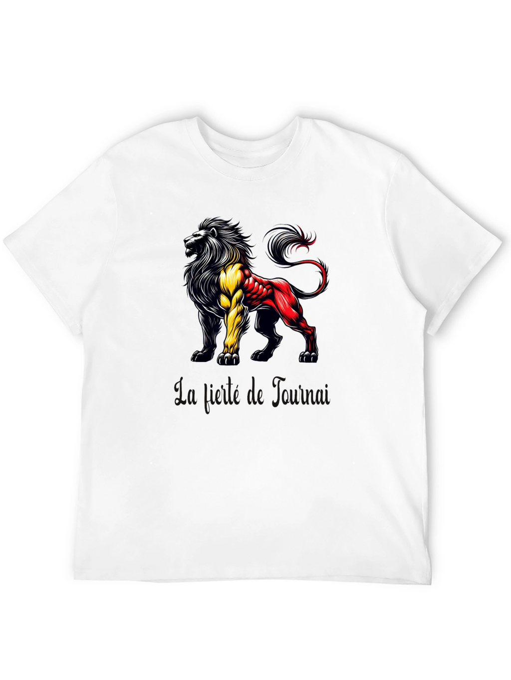 Lion Belgium Flag T-Shirt