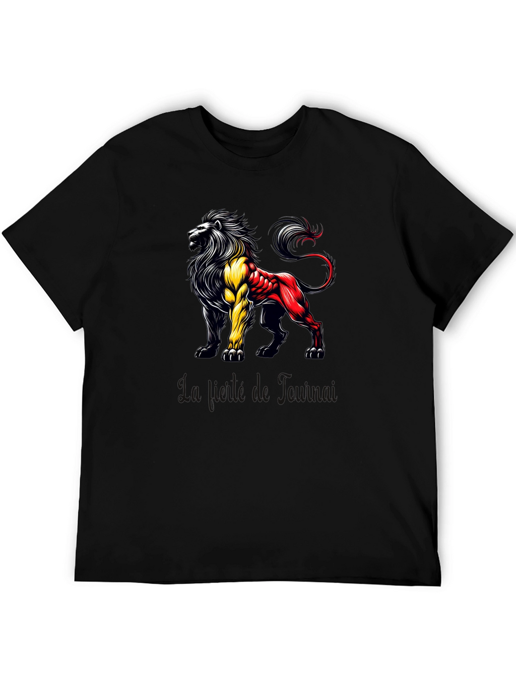 Lion Belgium Flag T-Shirt