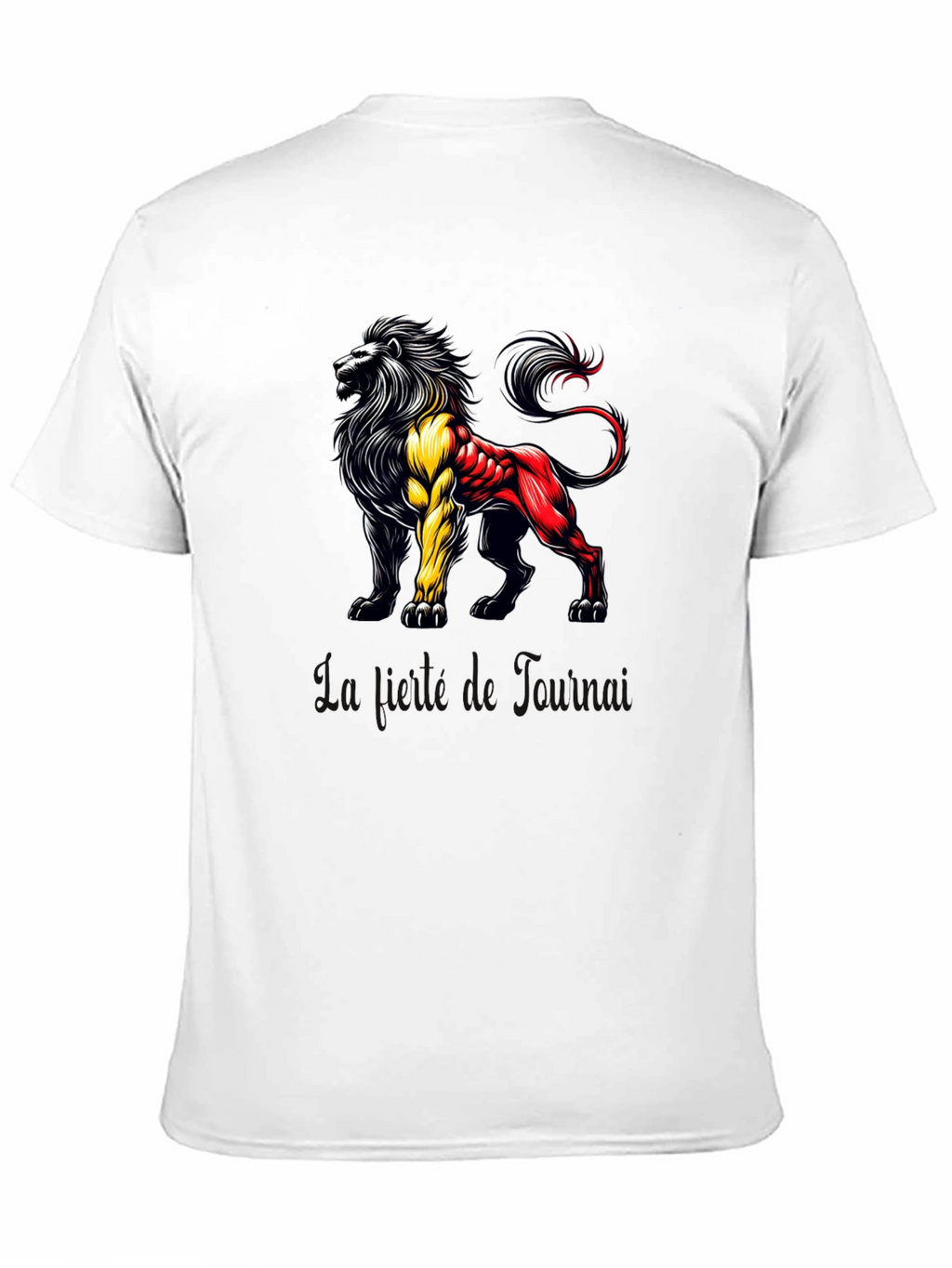 Lion Belgium Flag T-Shirt
