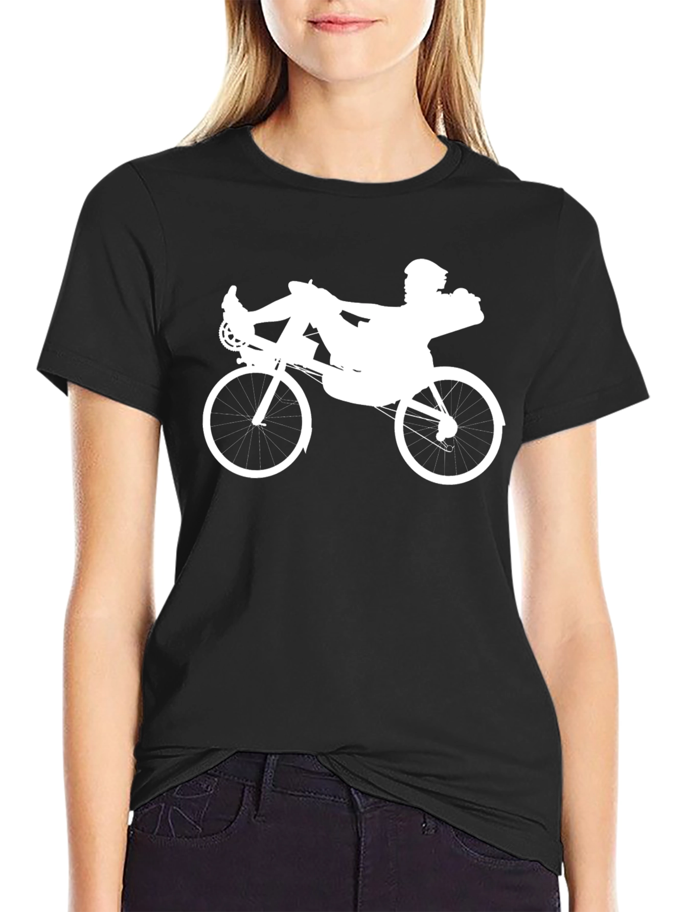 Recumbent Bike T-Shirt - Cyclist Gift