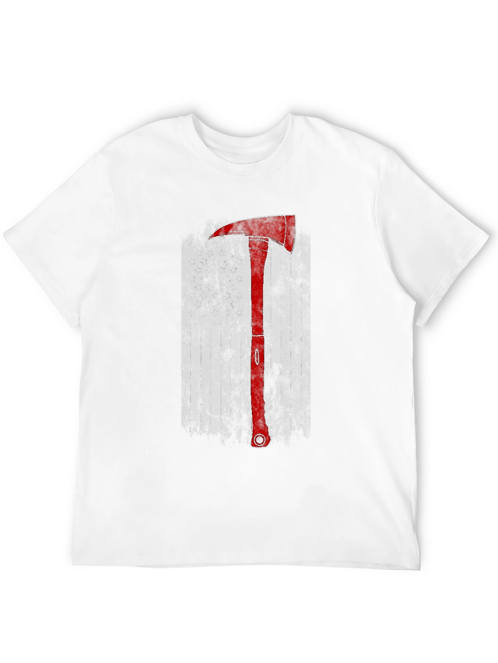 Firefighter Axe Graphic Tee - Black