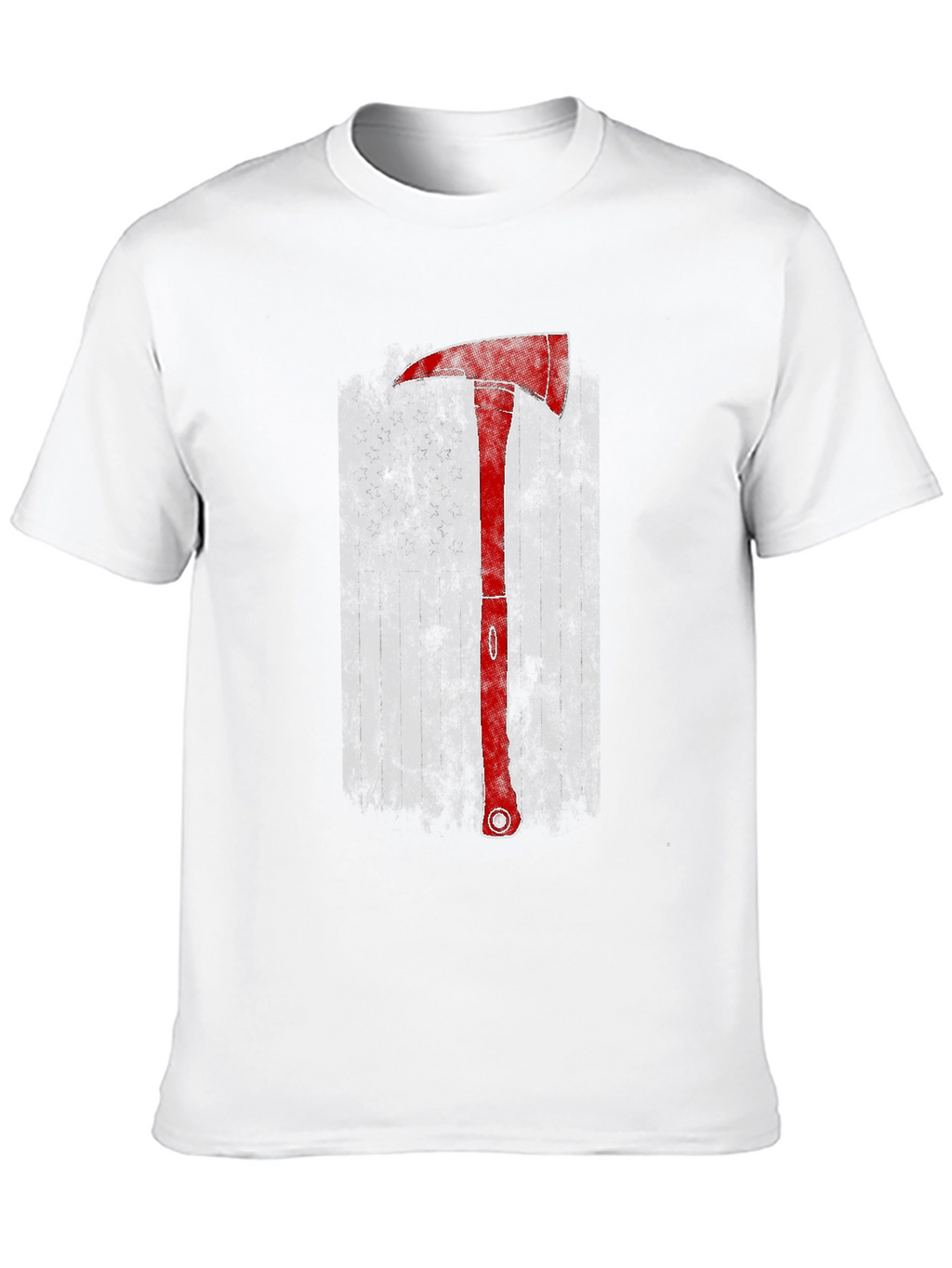 Firefighter Axe Graphic Tee - Black