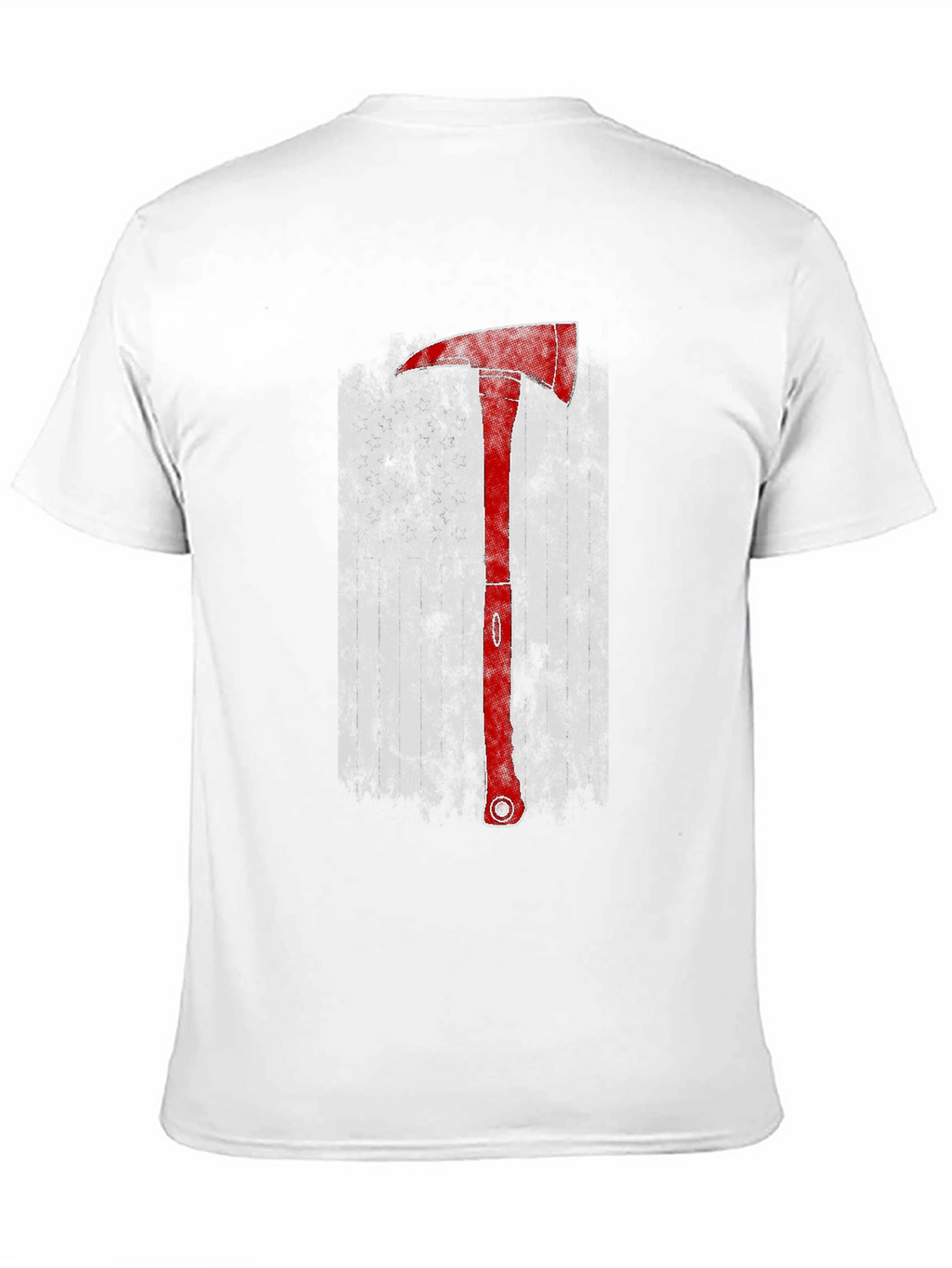 Firefighter Axe Graphic Tee - Black