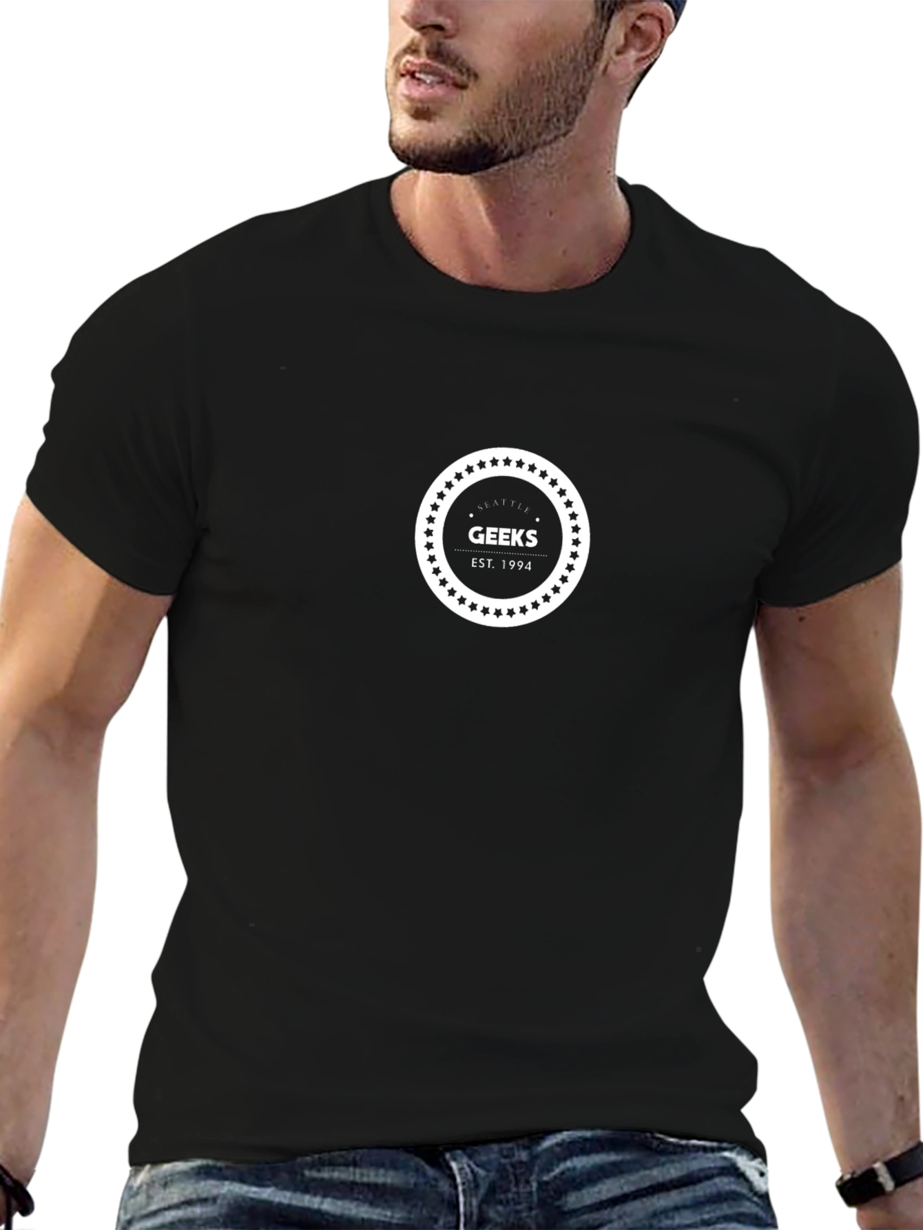 Geeks Est. 1994 T-Shirt - Classic Black Tee