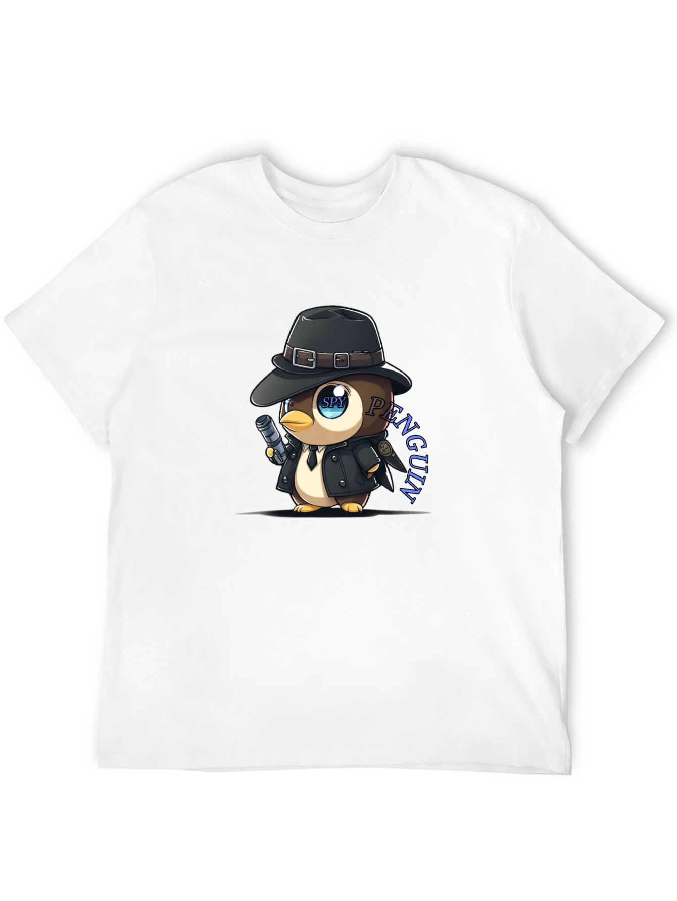 Spy Penguin T-Shirt: Cool Graphic Tee