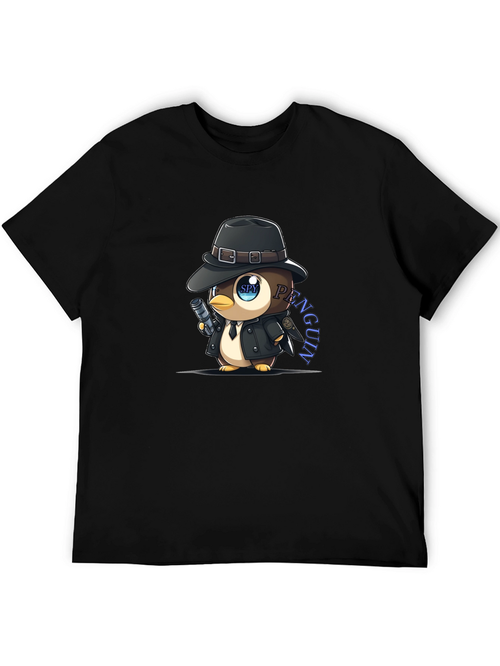 Spy Penguin T-Shirt: Cool Graphic Tee