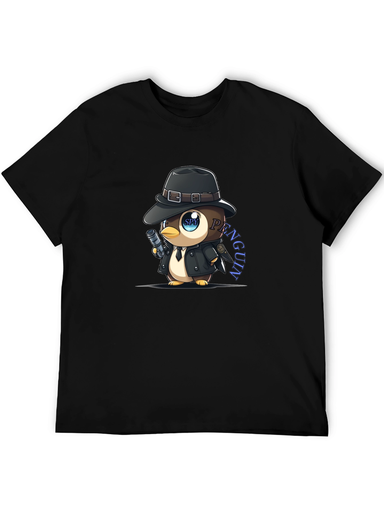 Spy Penguin T-Shirt: Cool Graphic Tee