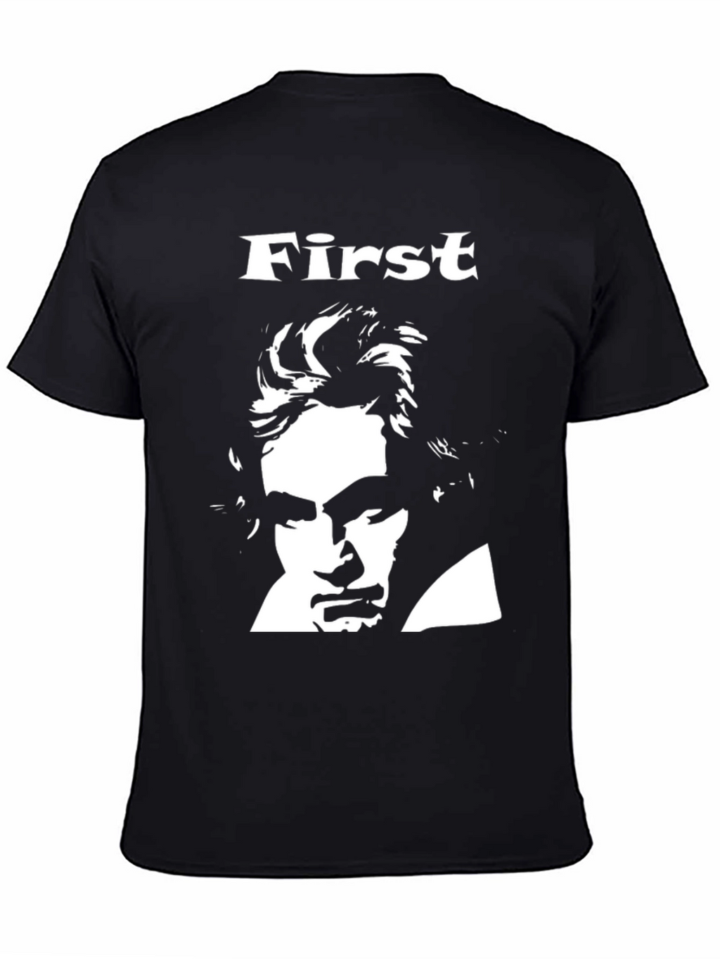 First Beethoven Graphic Tee - Black