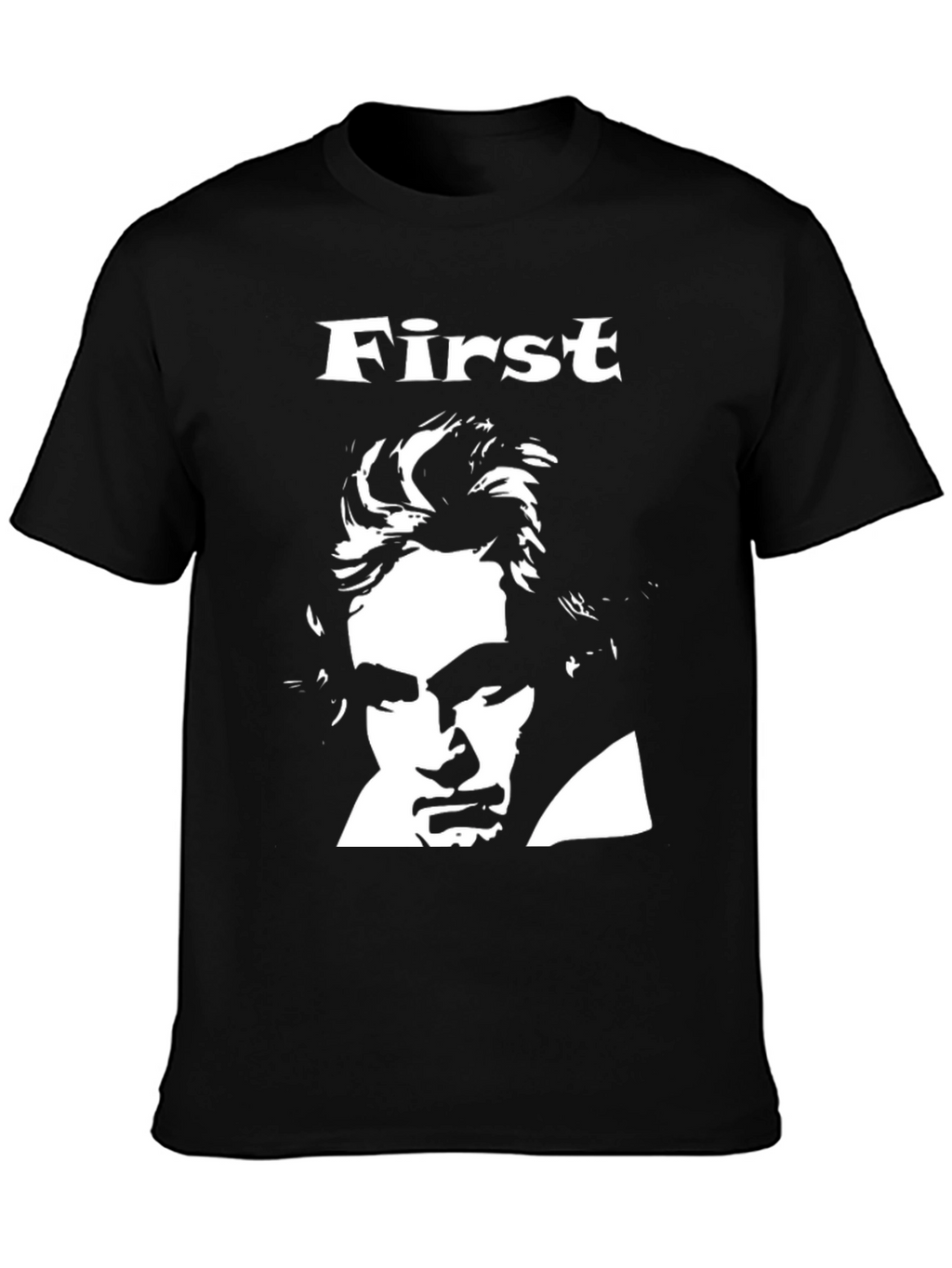 First Beethoven Graphic Tee - Black