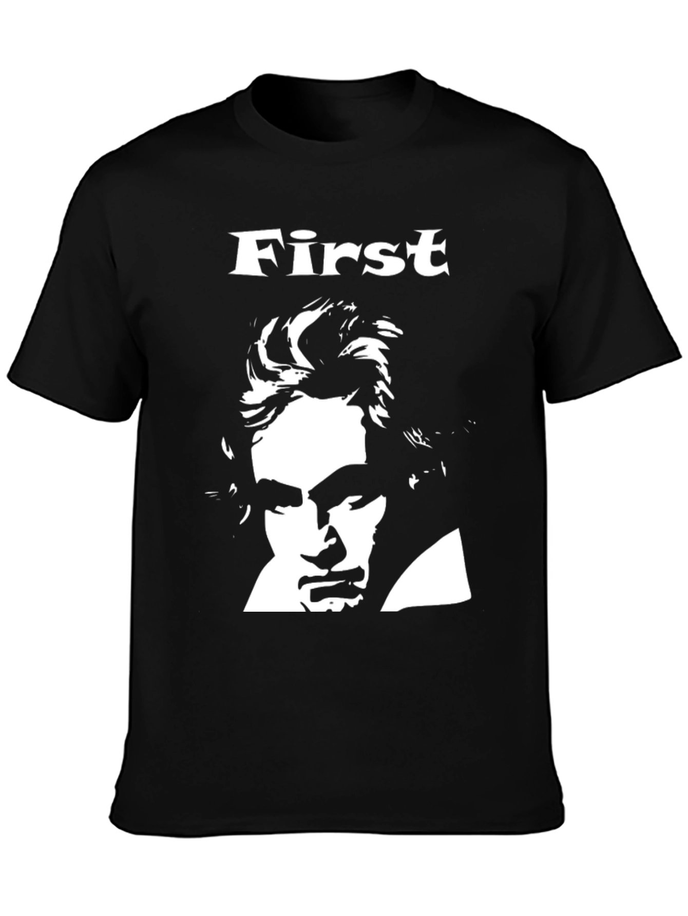 First Beethoven Graphic Tee - Black