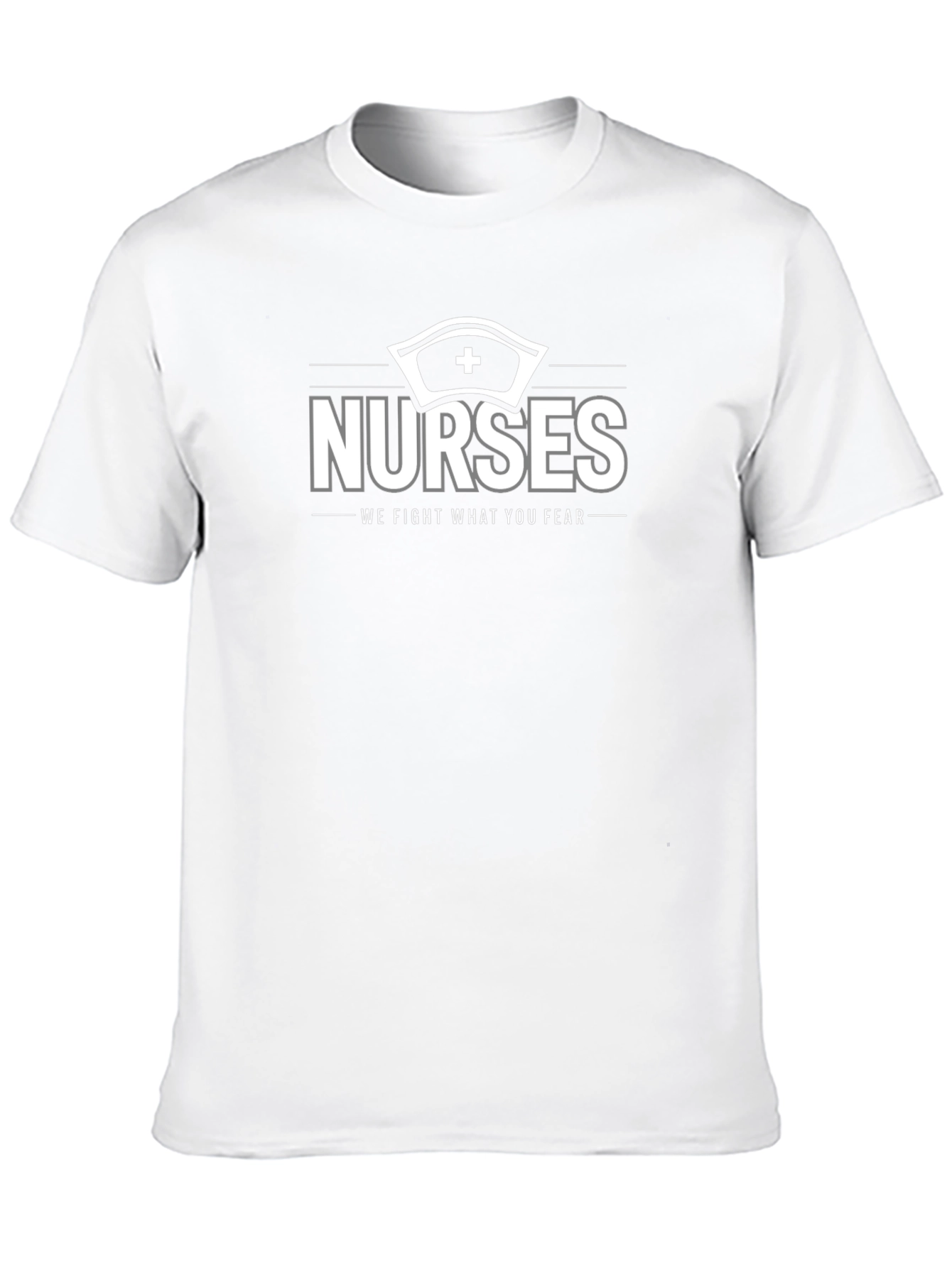 Nurses We Fight What You Fear Graphic T-Shirt