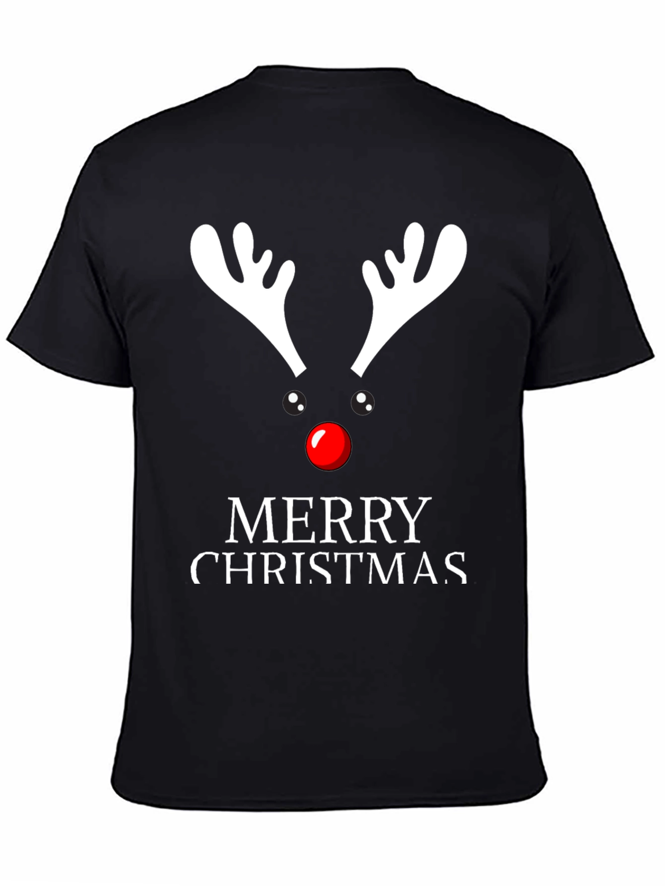 Reindeer Merry Christmas Graphic Tee