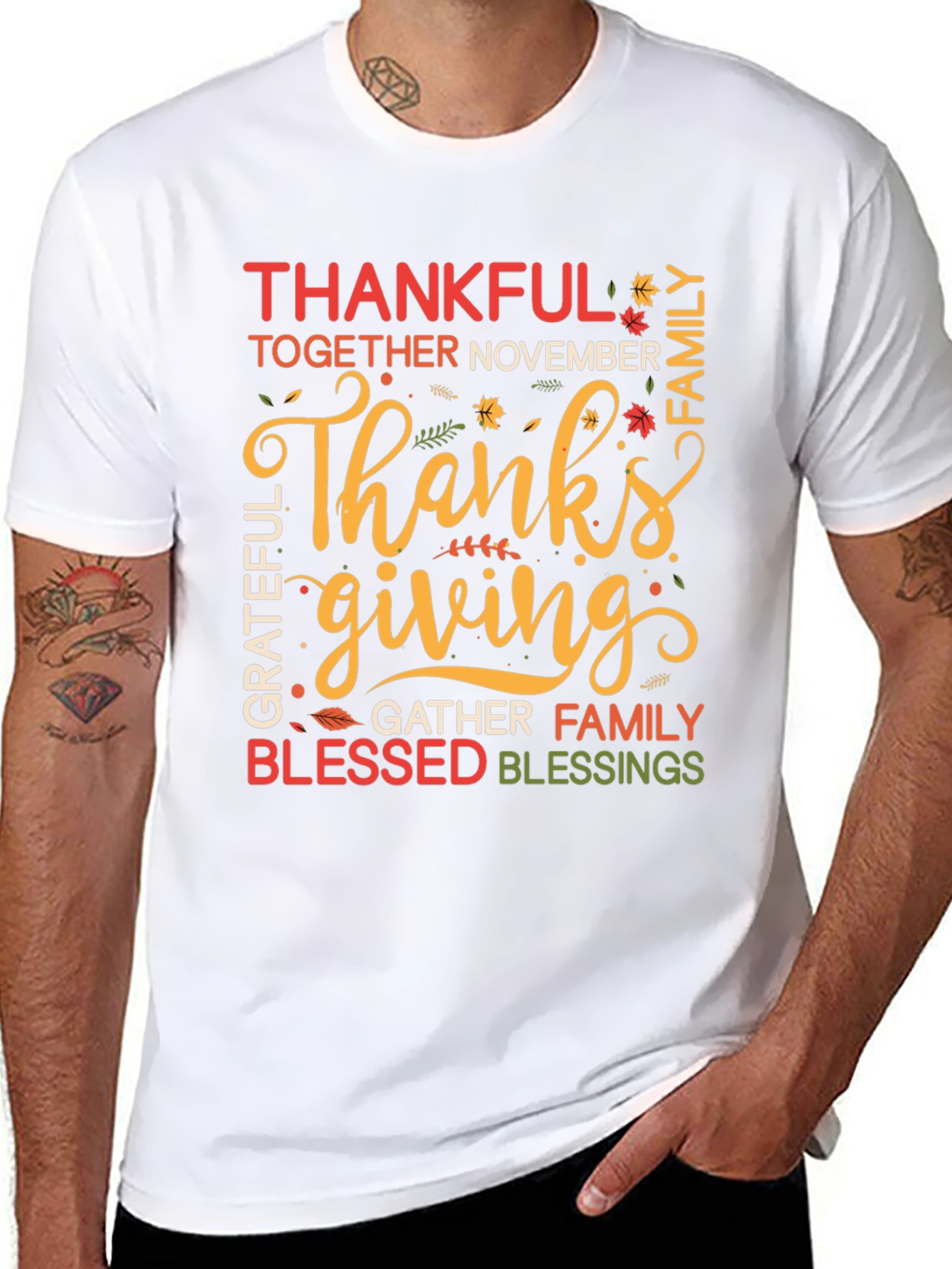 Thanksgiving Themed Graphic Tee