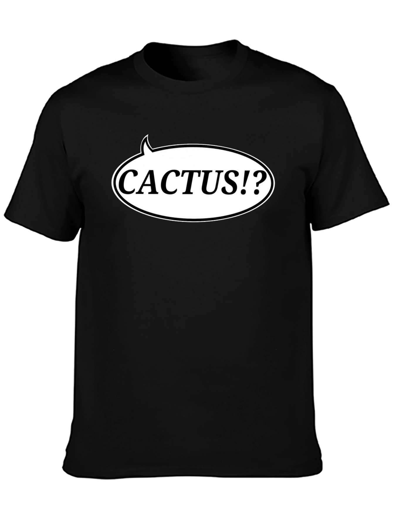 Cactus Speech Bubble Graphic T-Shirt