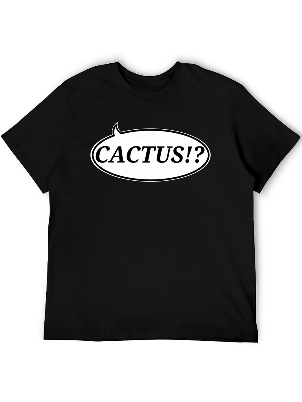 Cactus Speech Bubble Graphic T-Shirt