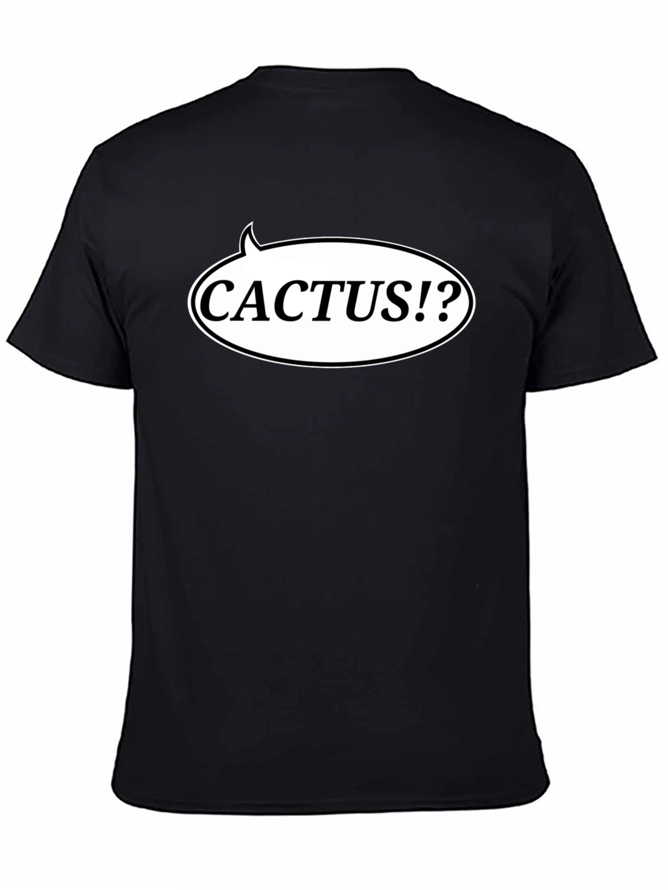 Cactus Speech Bubble Graphic T-Shirt