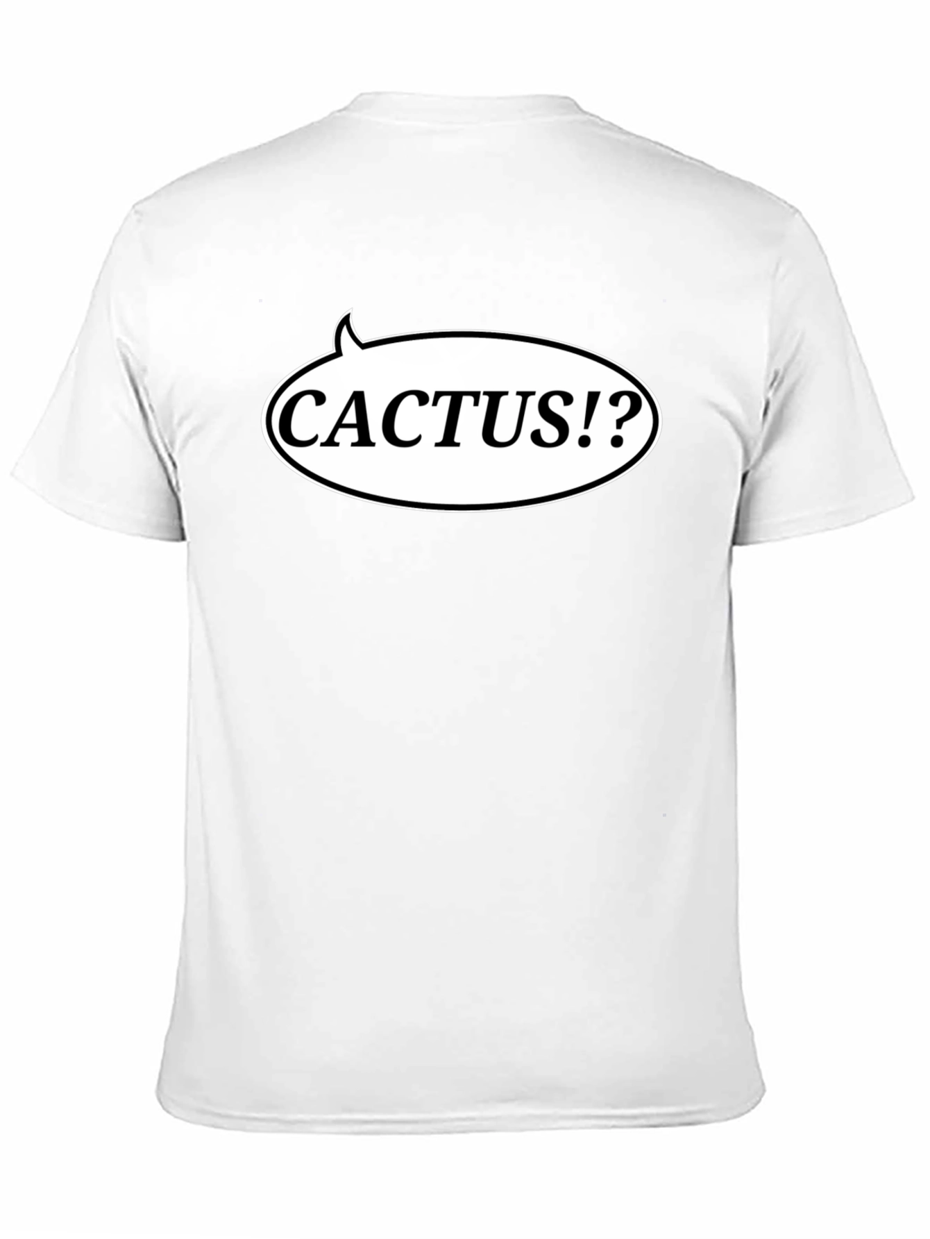Cactus Speech Bubble Graphic T-Shirt