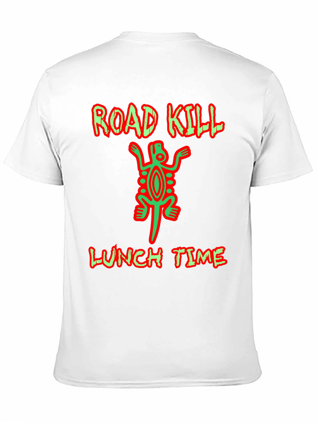 Road Kill Lunch Time Funny Graphic T-Shirt