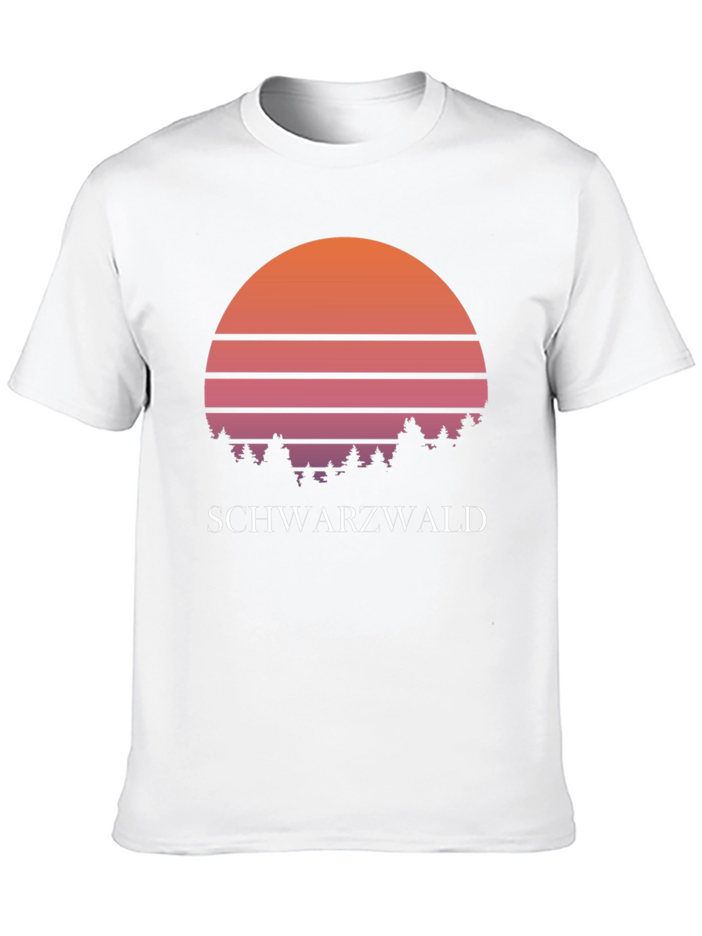 Black Forest Schwarzwald Sunset T-Shirt