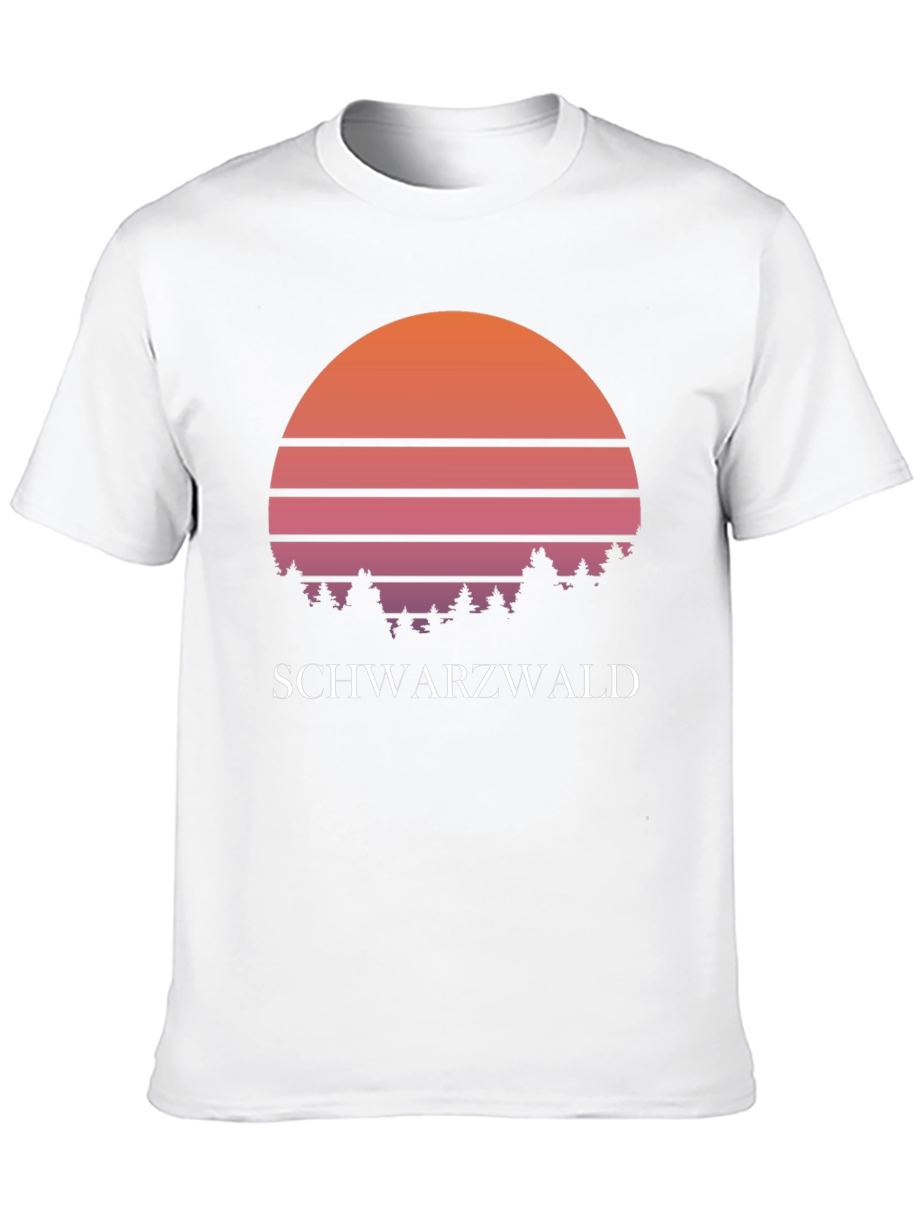 Black Forest Schwarzwald Sunset T-Shirt
