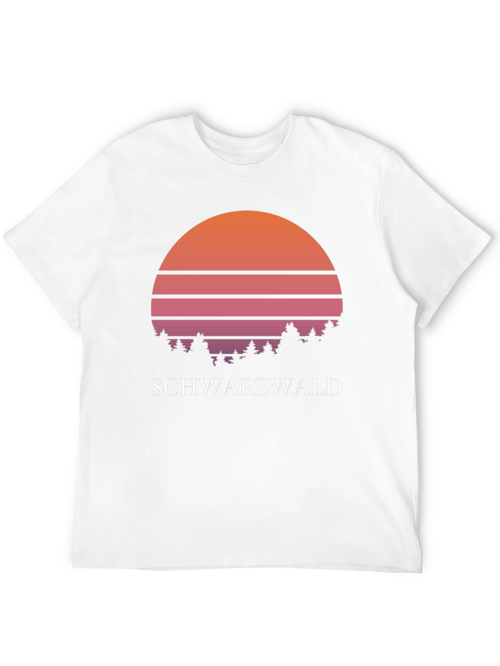Black Forest Schwarzwald Sunset T-Shirt