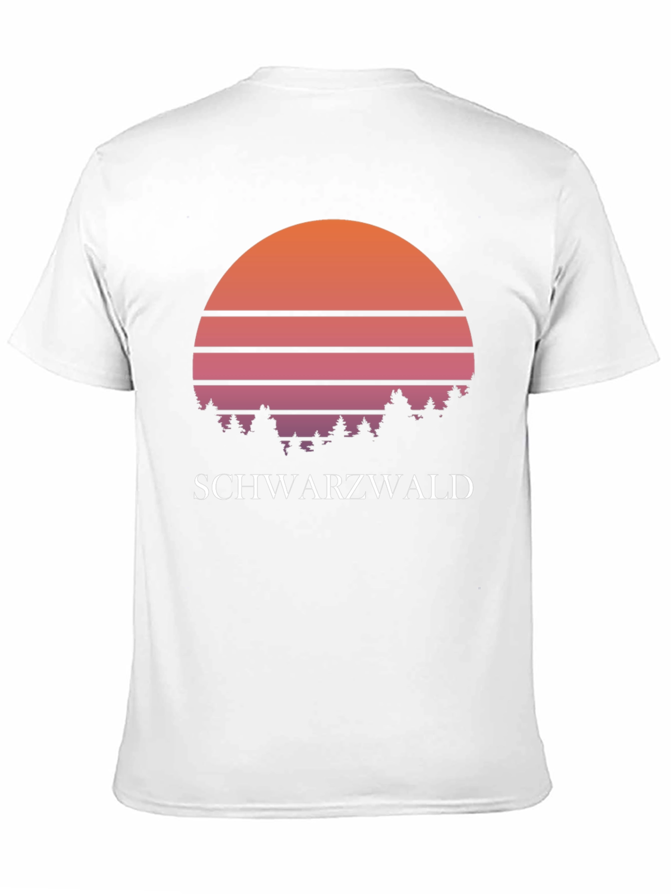 Black Forest Schwarzwald Sunset T-Shirt