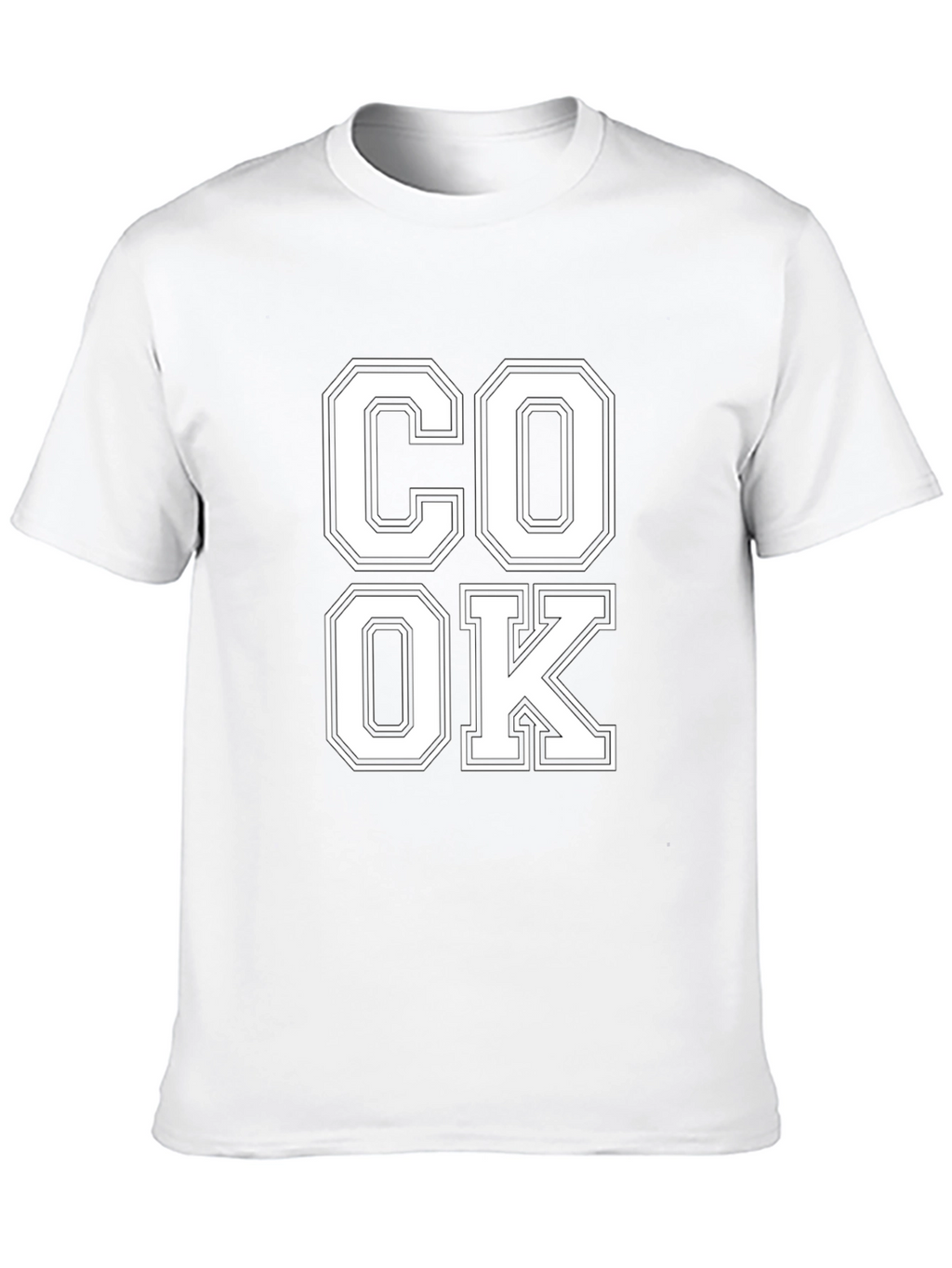 Cook OK Graphic Tee - Unisex Black T-Shirt