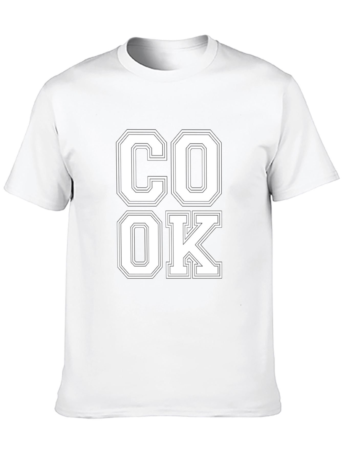 Cook OK Graphic Tee - Unisex Black T-Shirt