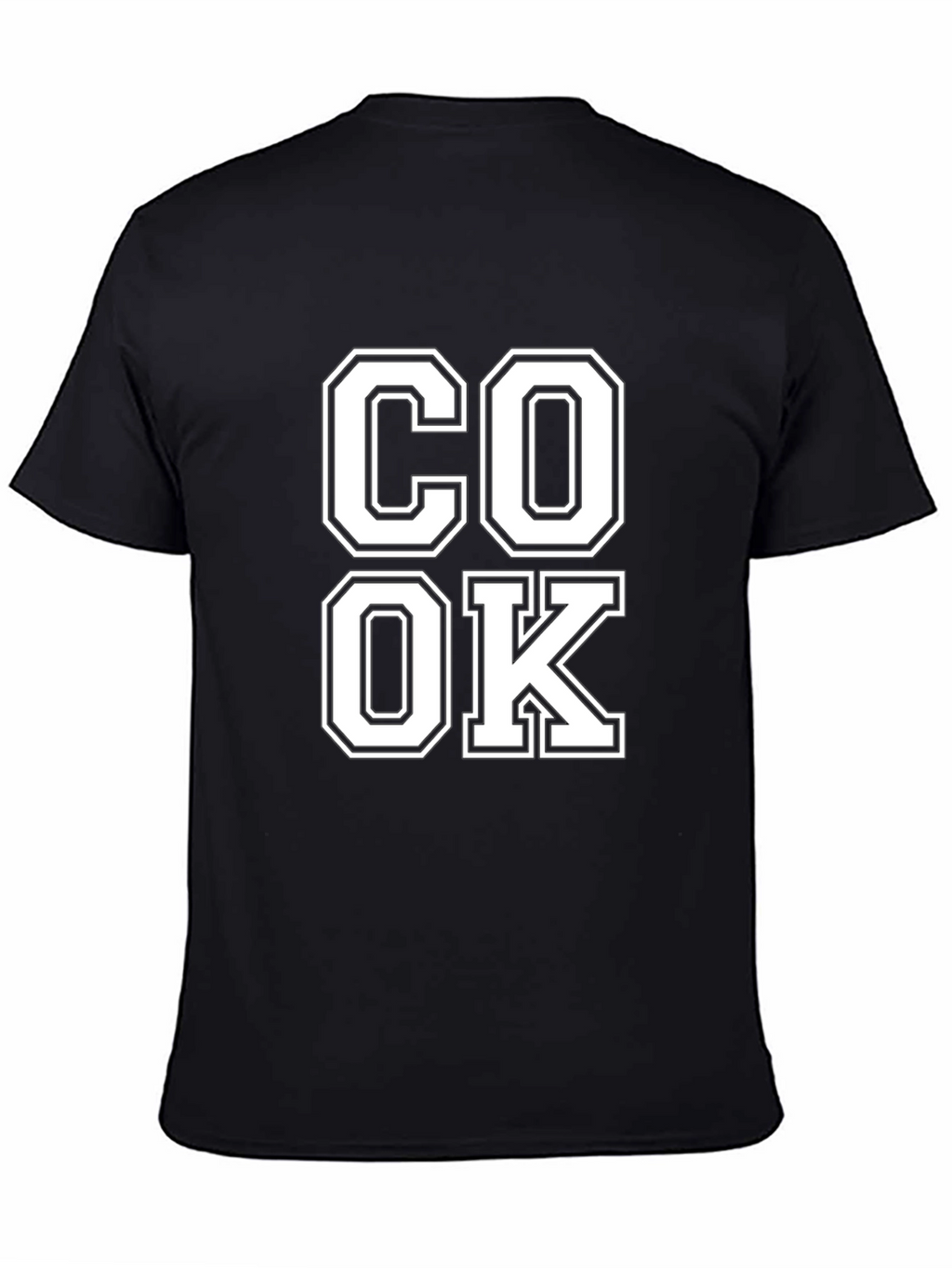 Cook OK Graphic Tee - Unisex Black T-Shirt