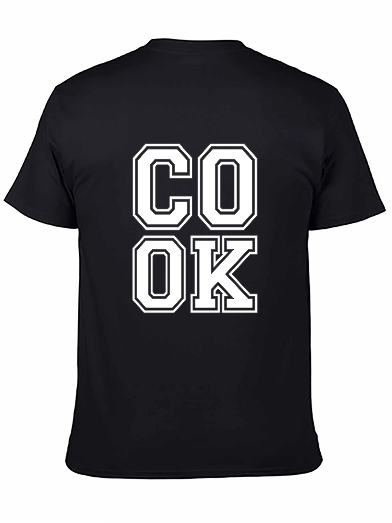 Cook OK Graphic Tee - Unisex Black T-Shirt