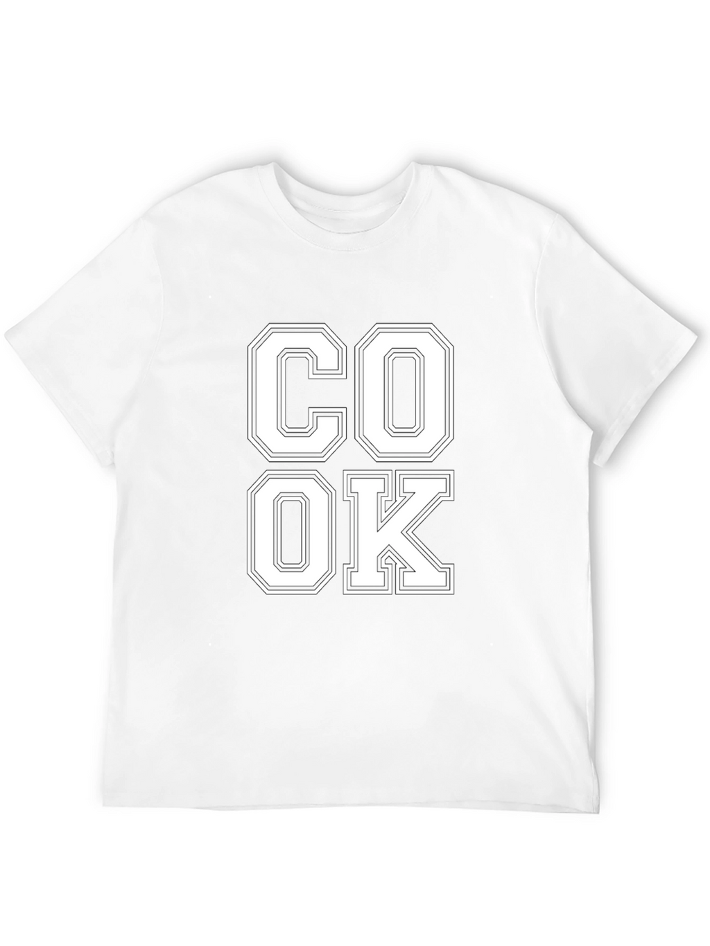 Cook OK Graphic Tee - Unisex Black T-Shirt