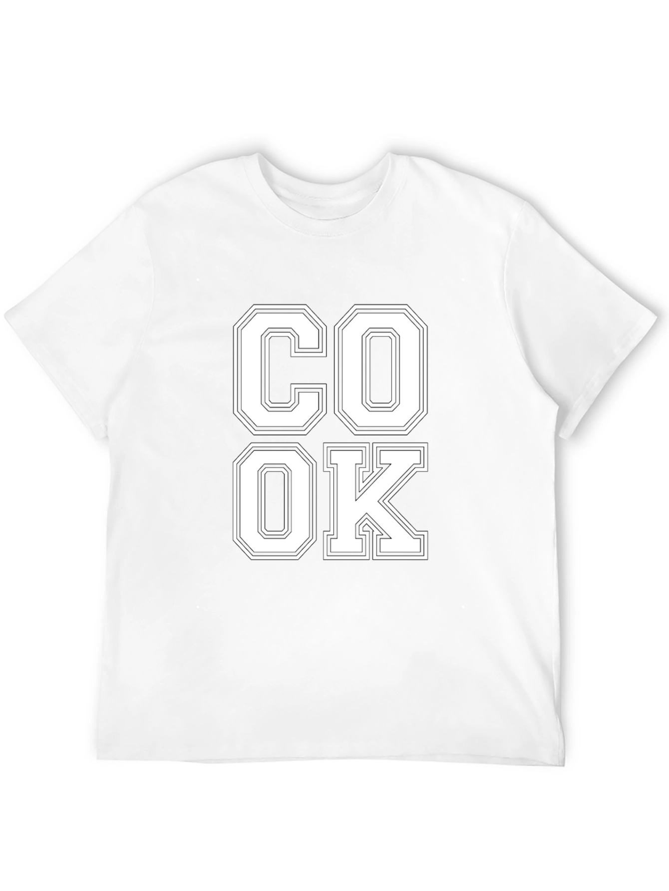 Cook OK Graphic Tee - Unisex Black T-Shirt