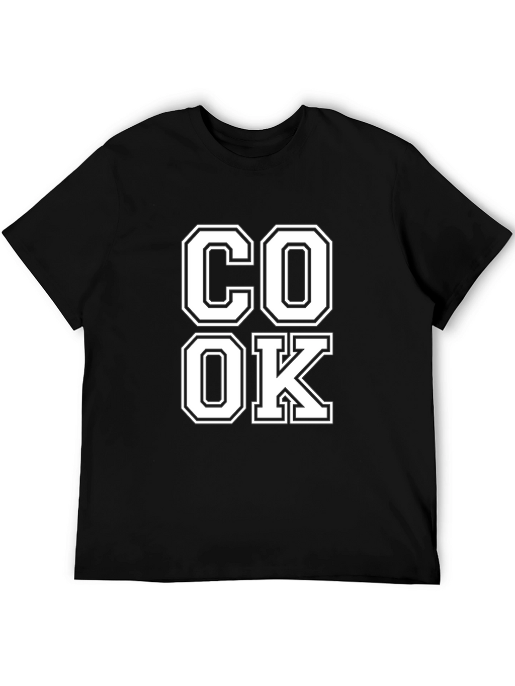 Cook OK Graphic Tee - Unisex Black T-Shirt