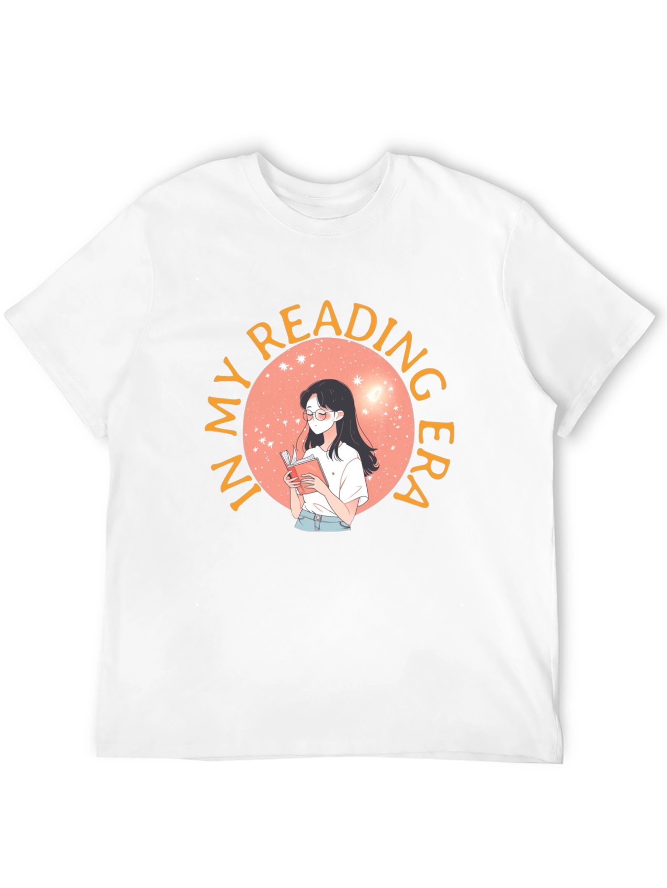 Reading Era Graphic Tee - Unisex Black T-Shirt