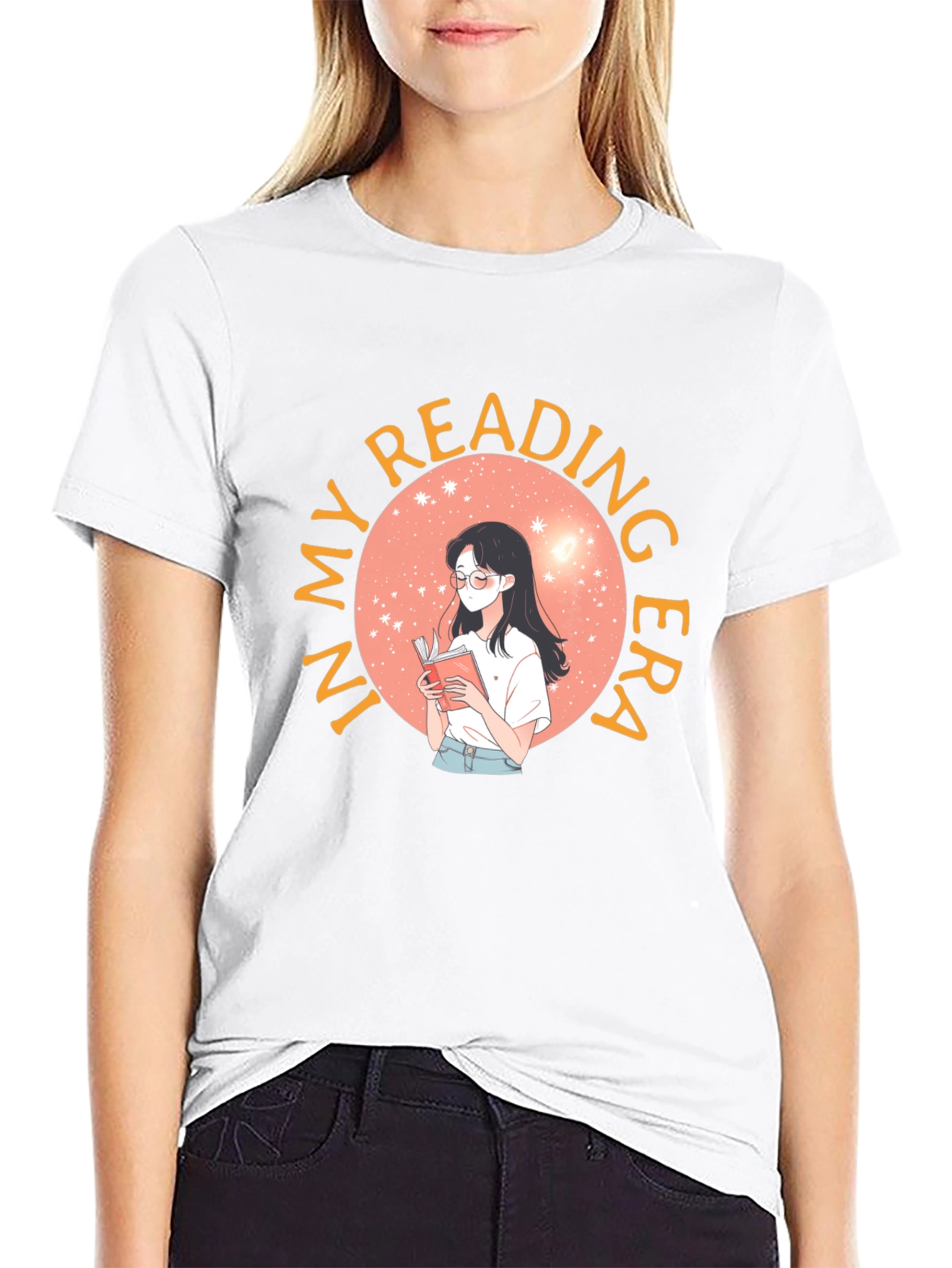 Reading Era Graphic Tee - Unisex Black T-Shirt