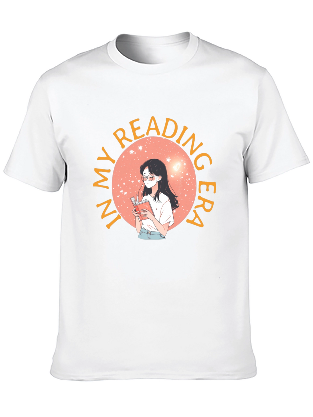 Reading Era Graphic Tee - Unisex Black T-Shirt