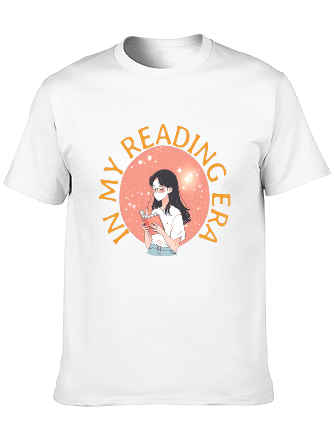 Reading Era Graphic Tee - Unisex Black T-Shirt