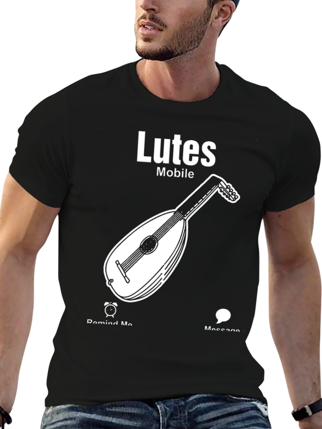 Lutes Mobile T-Shirt - Musician Humor Tee