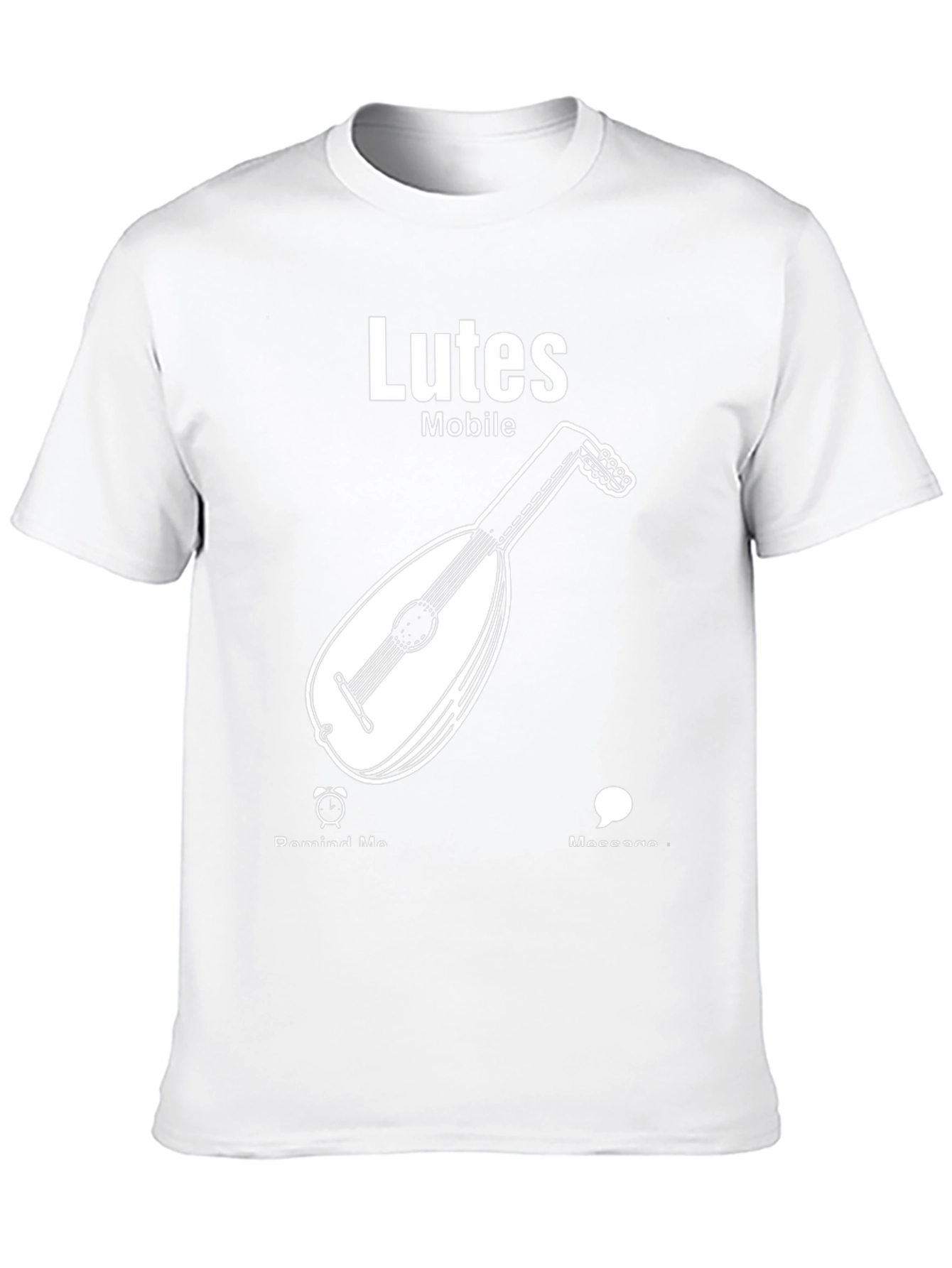 Lutes Mobile T-Shirt - Musician Humor Tee