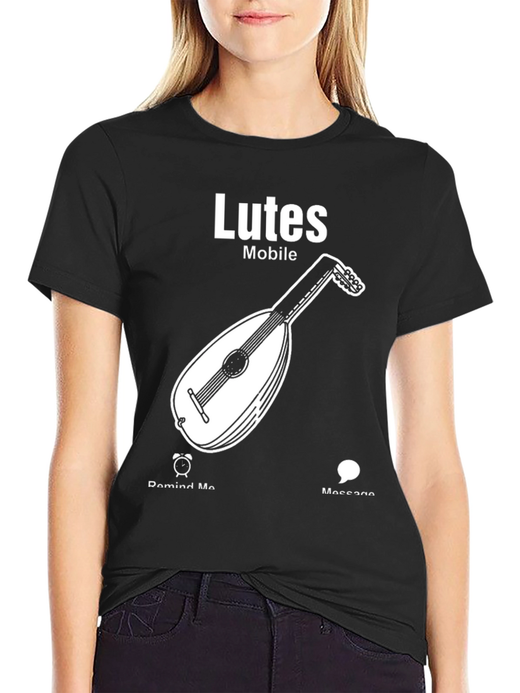 Lutes Mobile T-Shirt - Musician Humor Tee