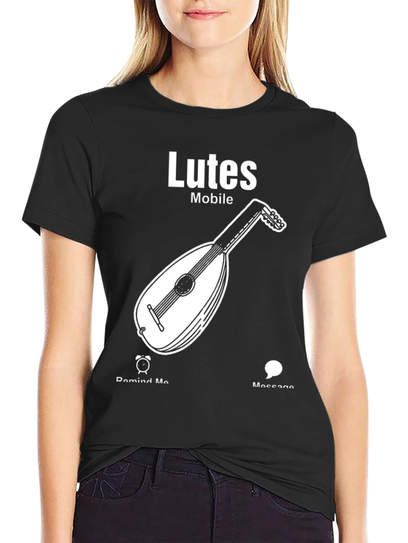 Lutes Mobile T-Shirt - Musician Humor Tee