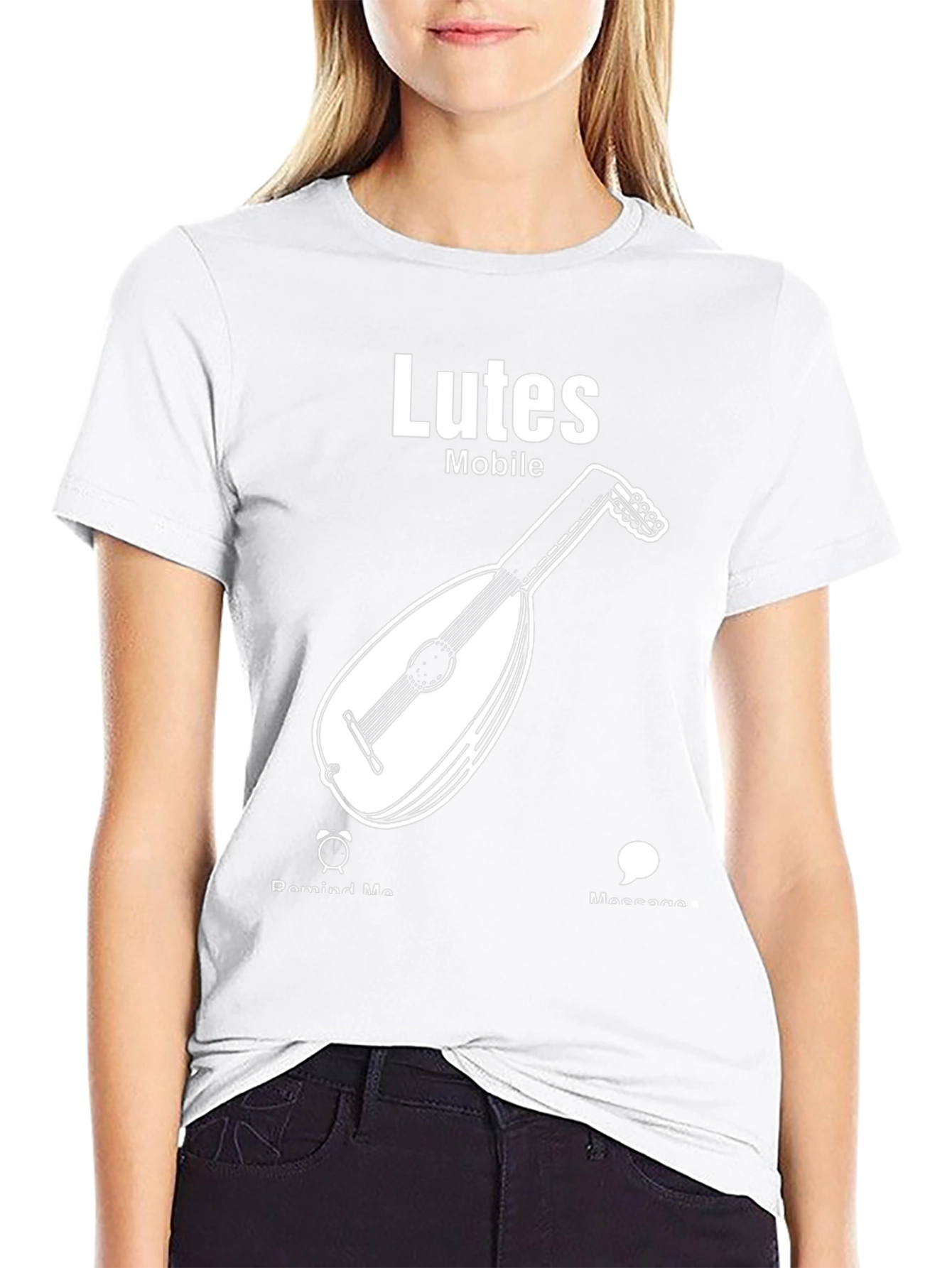 Lutes Mobile T-Shirt - Musician Humor Tee