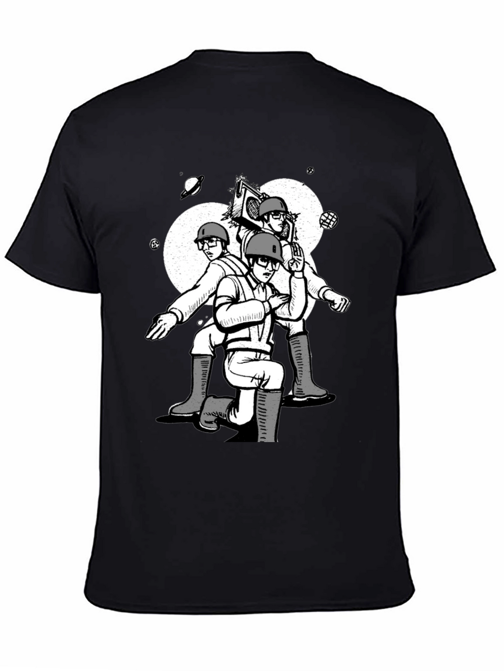 Retro Space Cadet Graphic T-Shirt