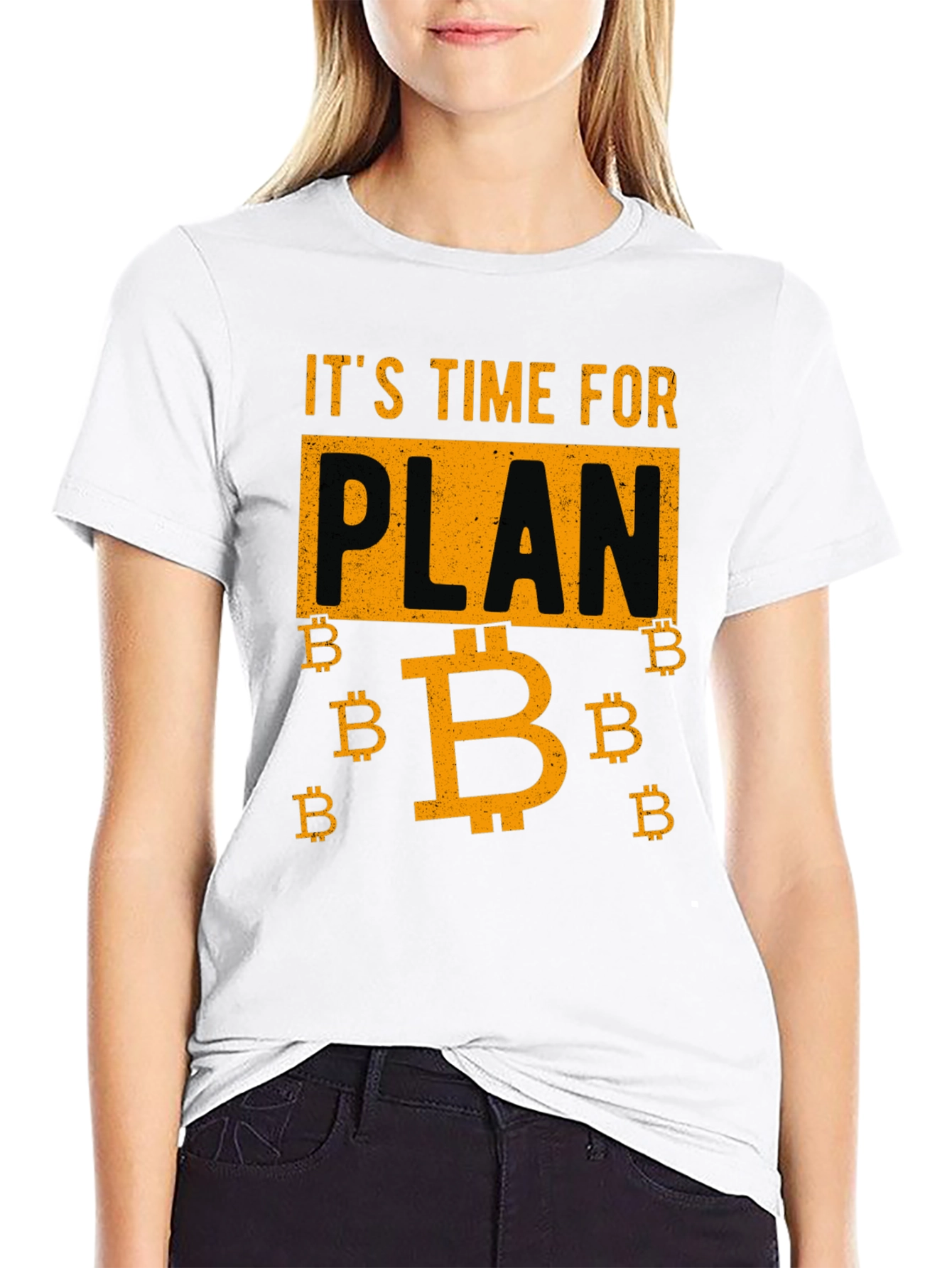 Its Time for Plan B Bitcoin Graphic Tee