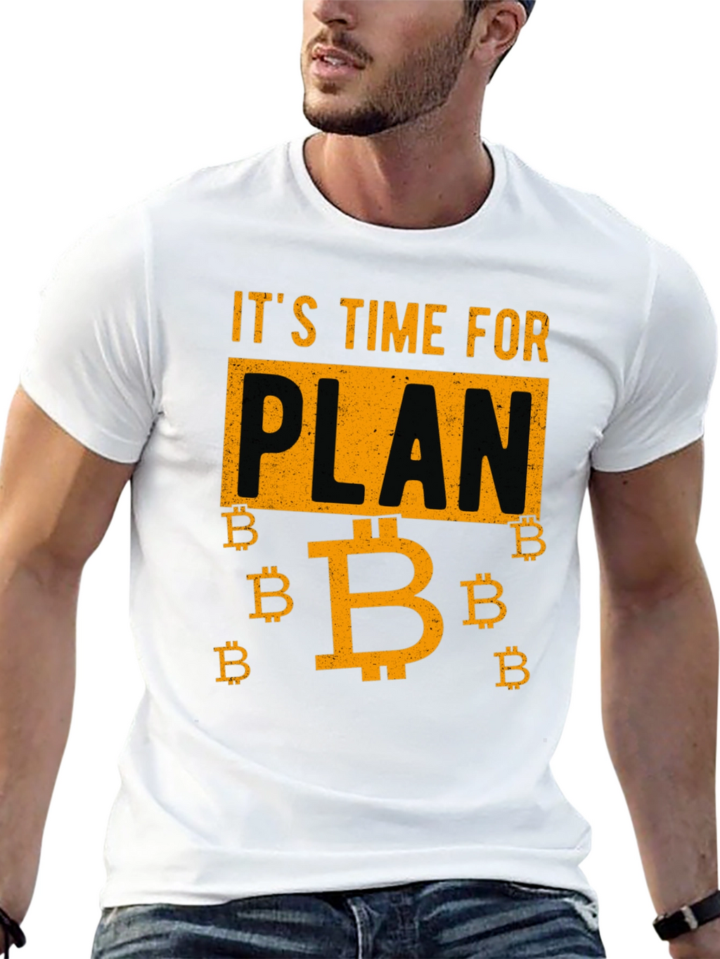 Its Time for Plan B Bitcoin Graphic Tee